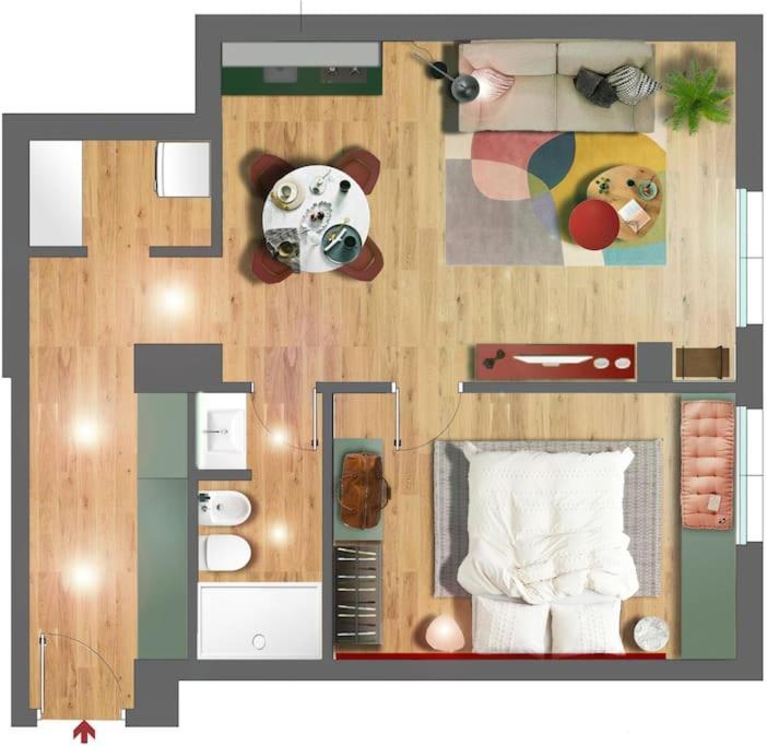 Appartement Luxury Loft Marghera